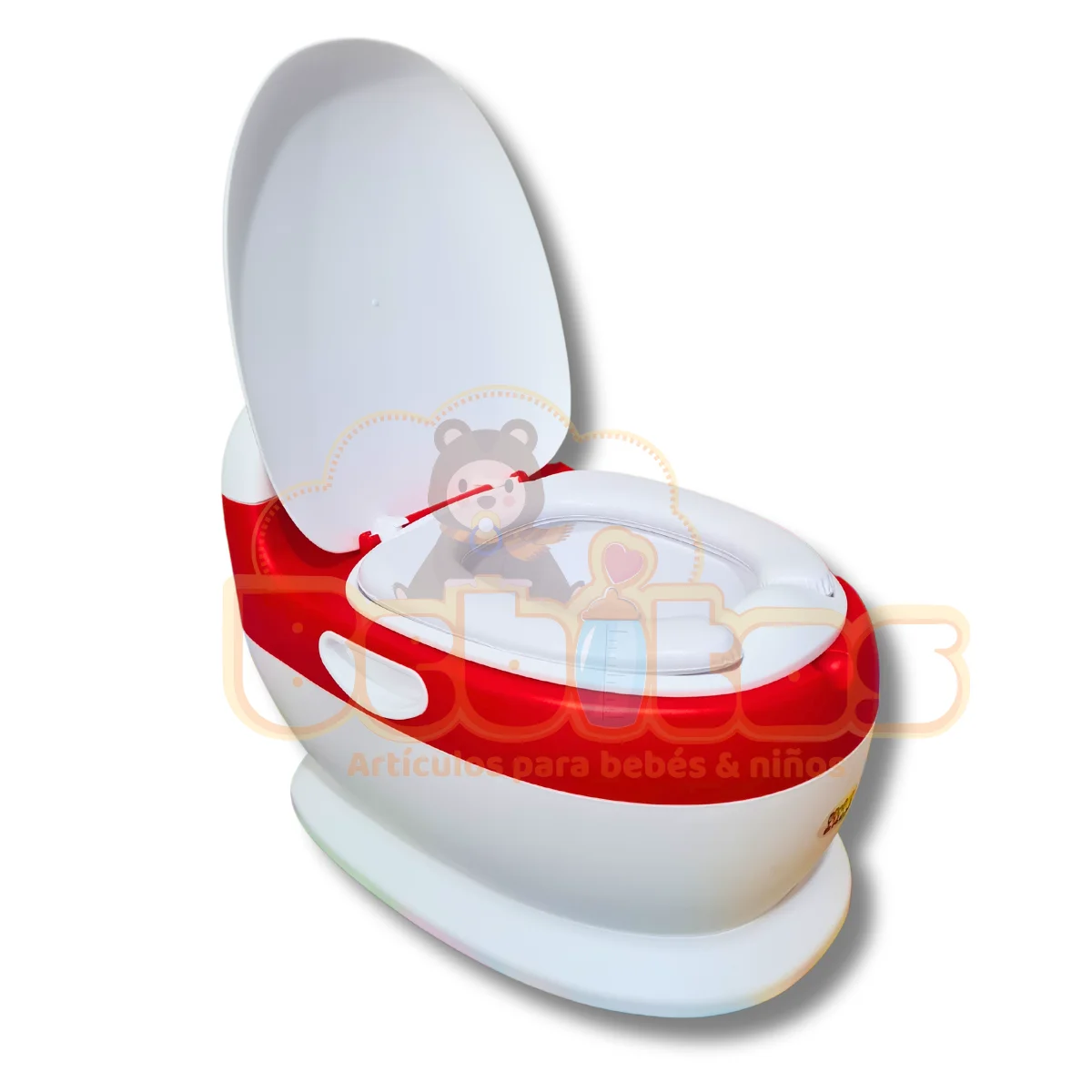Bañito entrenador con sonido