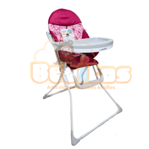 Silla alta para alimentar con doble bandeja