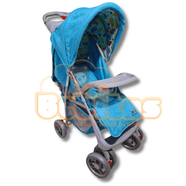Coche con porta bebé y base para vehículo - Imagen 3