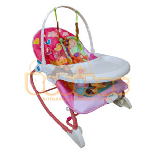 Silla vibradora con bandeja