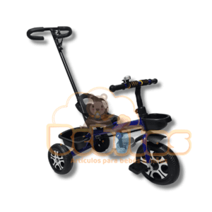 Triciclo con baston y timbre