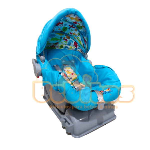 Coche con porta bebé y base para vehículo - Imagen 2