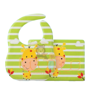 Set babero y tapete para comer