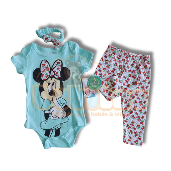 Conjunto Disney baby de 3 piezas.