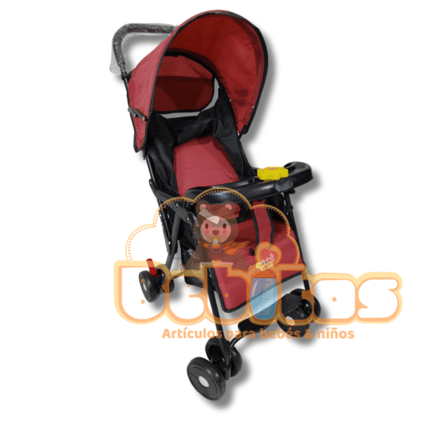 Coche con bandeja musical