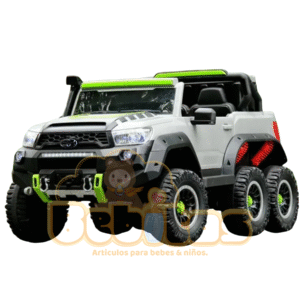 Carro eléctrico grande 6x6 tipo toyota